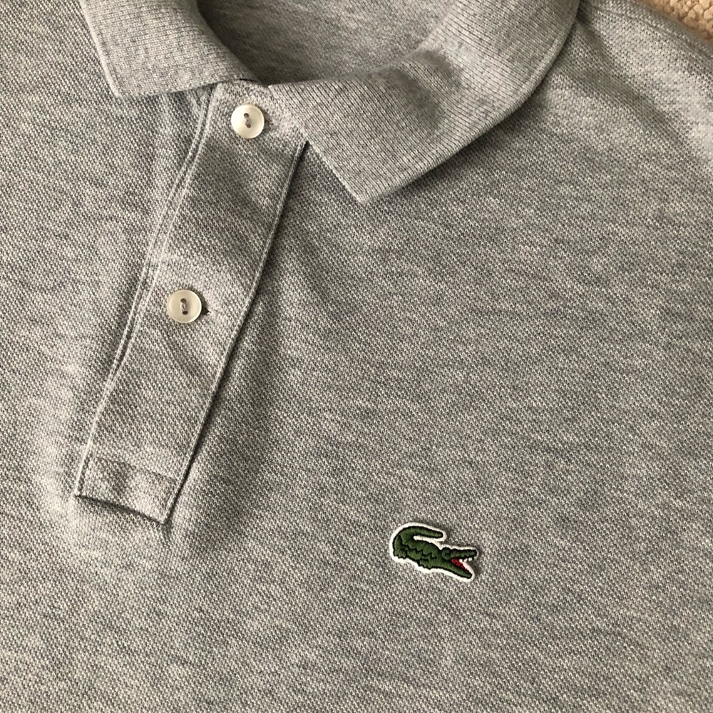 Lacoste golf shirt. Medium. - Picture 3 of 4